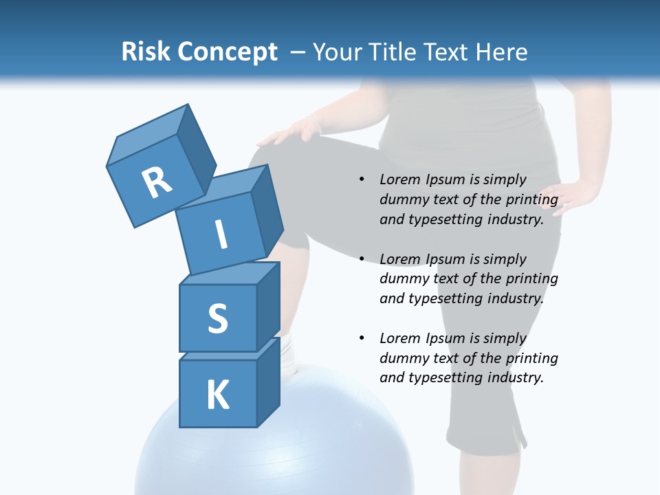 Exercise Diet Fitness PowerPoint Template