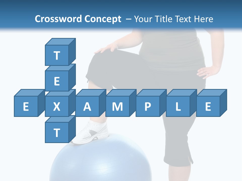 Exercise Diet Fitness PowerPoint Template