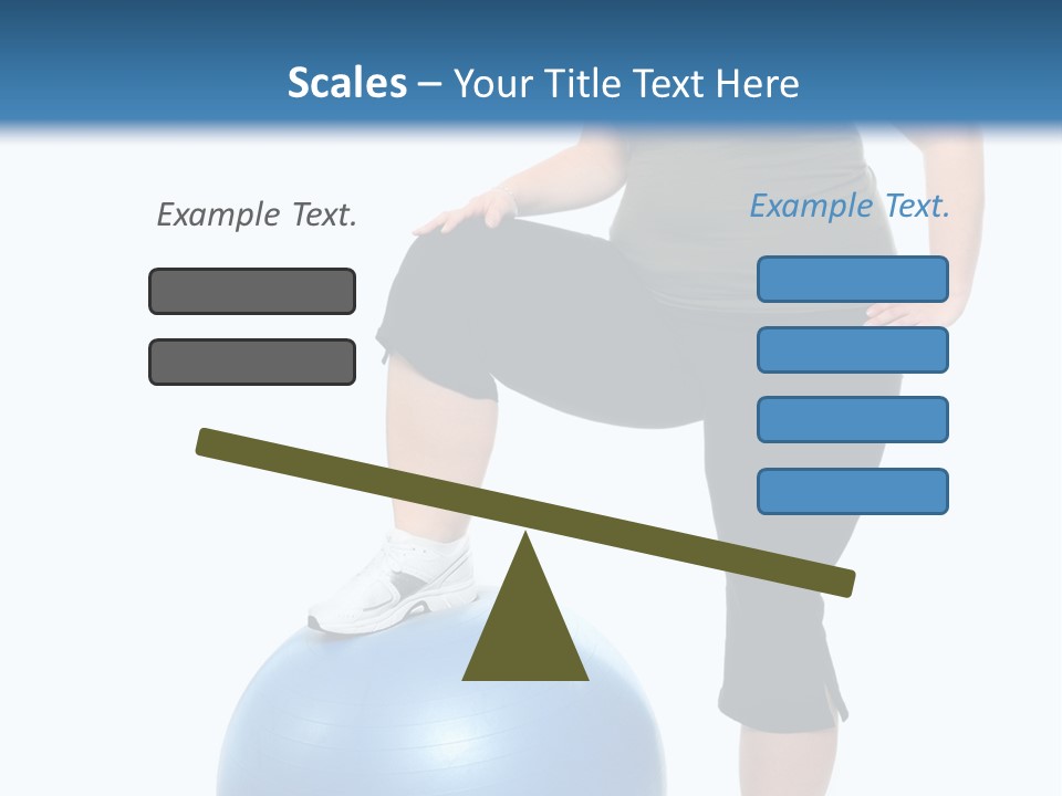 Exercise Diet Fitness PowerPoint Template