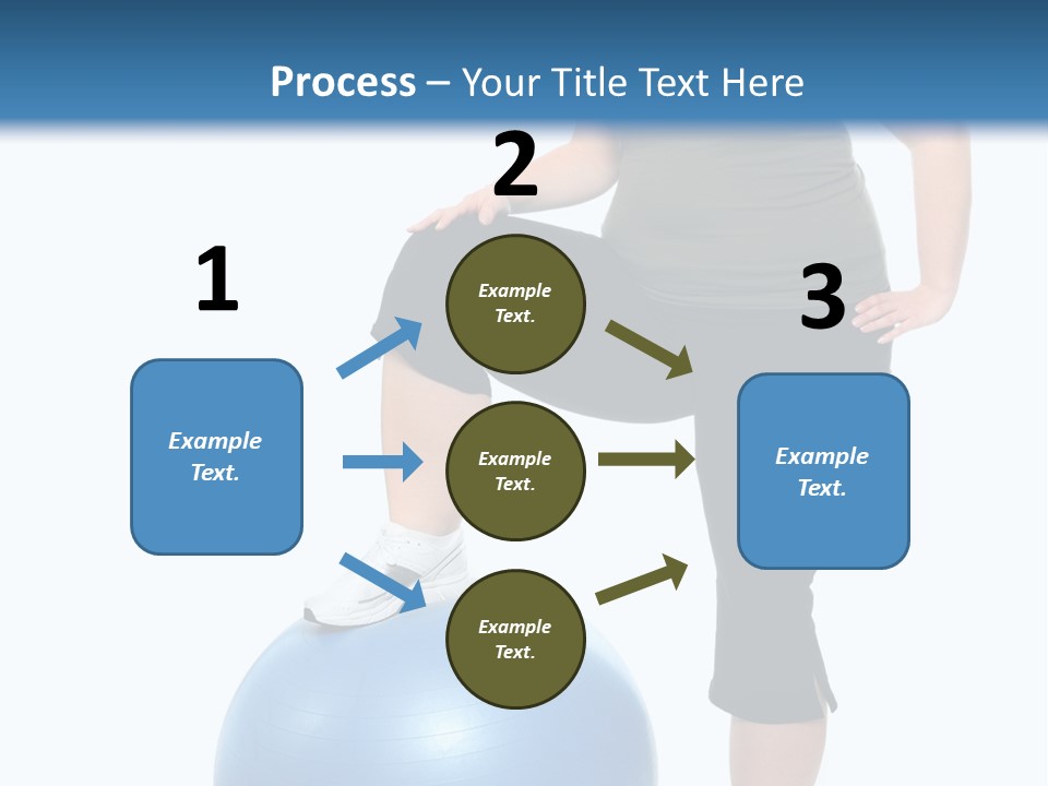 Exercise Diet Fitness PowerPoint Template