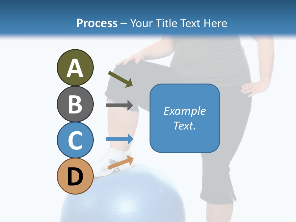 Exercise Diet Fitness PowerPoint Template