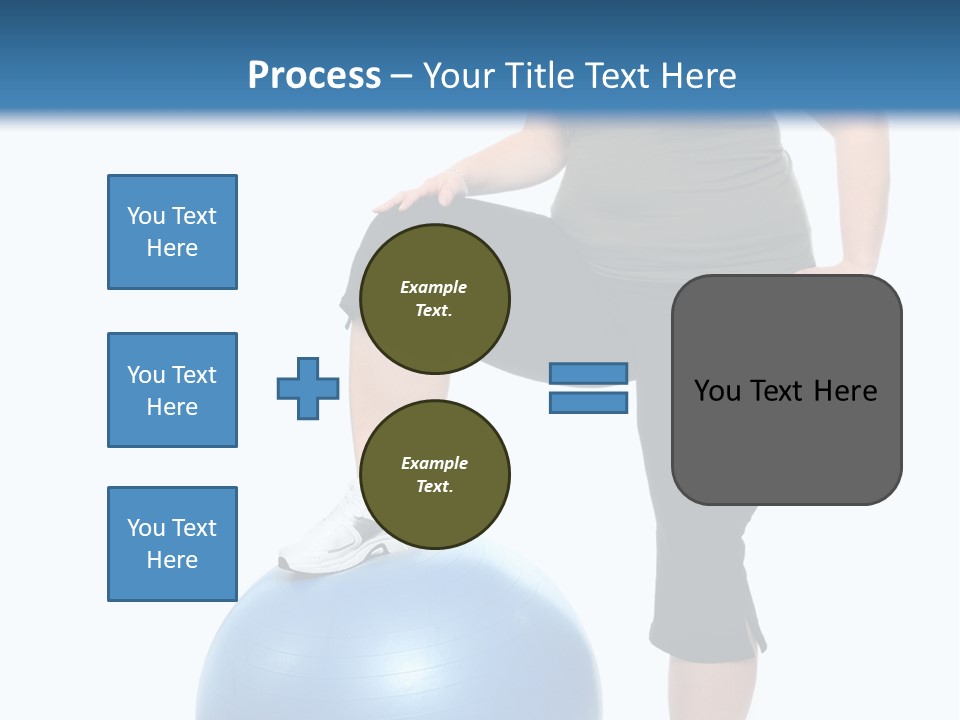 Exercise Diet Fitness PowerPoint Template