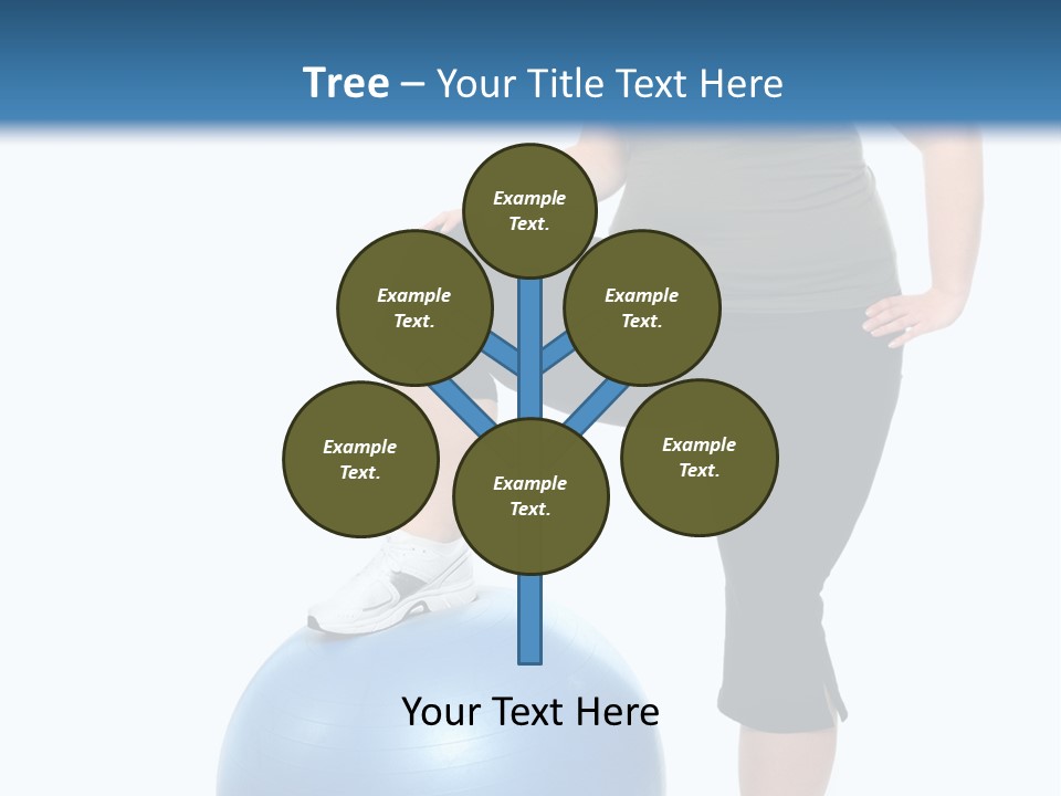 Exercise Diet Fitness PowerPoint Template