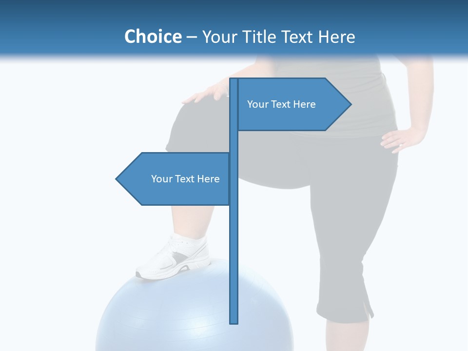 Exercise Diet Fitness PowerPoint Template