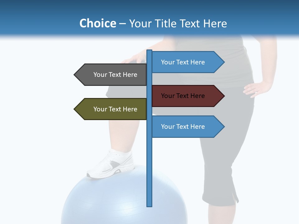 Exercise Diet Fitness PowerPoint Template