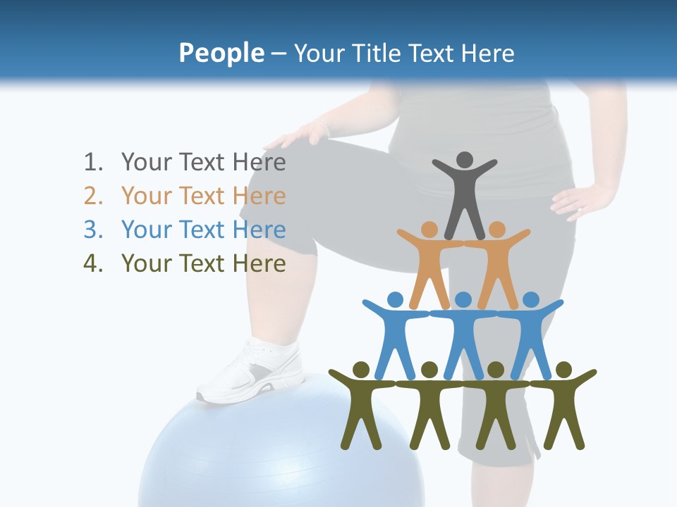 Exercise Diet Fitness PowerPoint Template