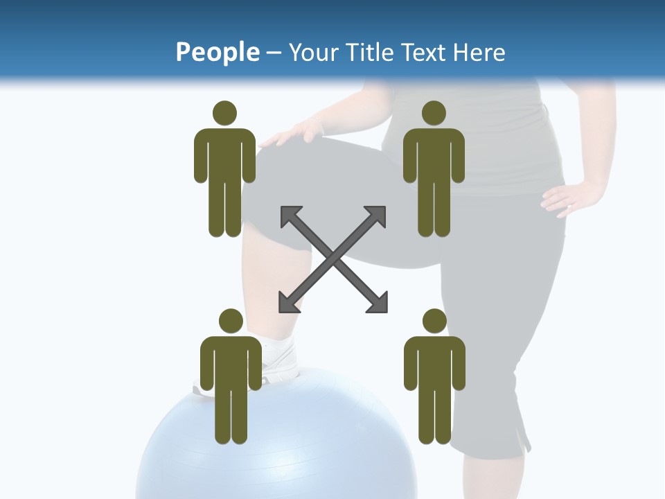 Exercise Diet Fitness PowerPoint Template