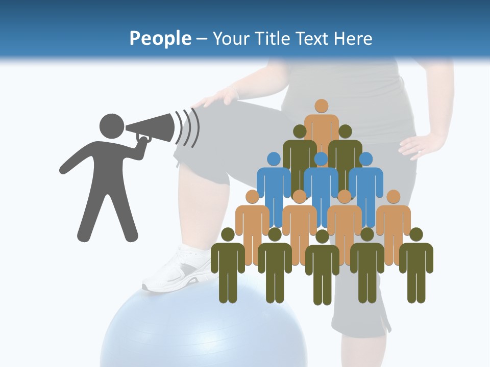 Exercise Diet Fitness PowerPoint Template