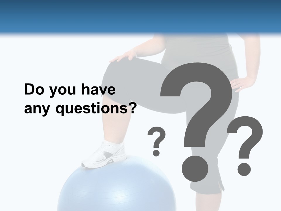 Exercise Diet Fitness PowerPoint Template