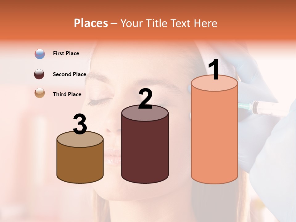 Head Feminine Clinic PowerPoint Template
