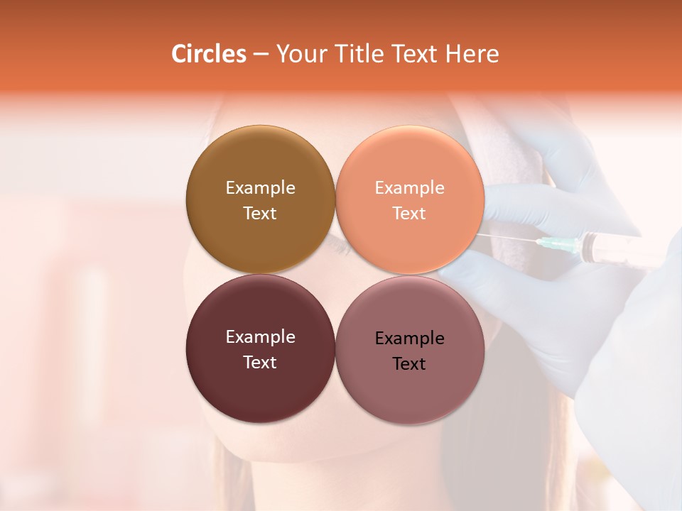 Head Feminine Clinic PowerPoint Template