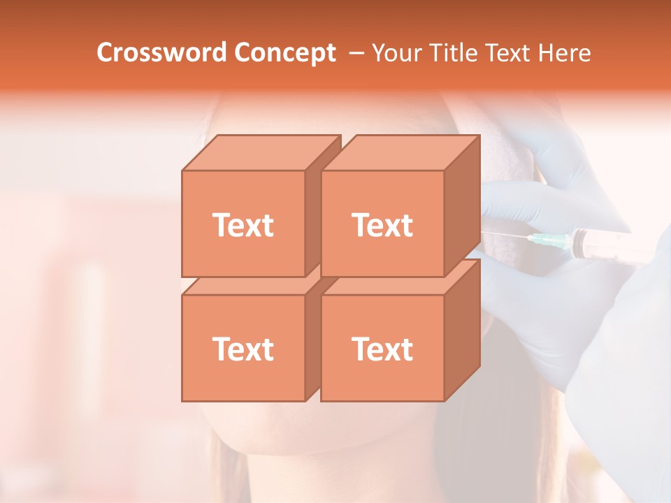 Head Feminine Clinic PowerPoint Template