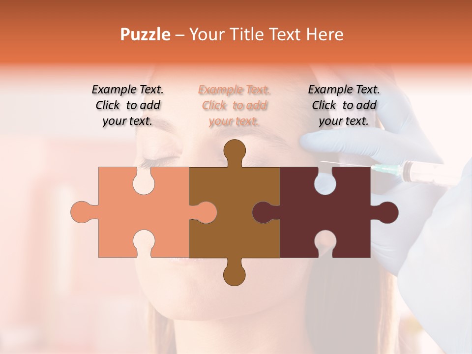 Head Feminine Clinic PowerPoint Template