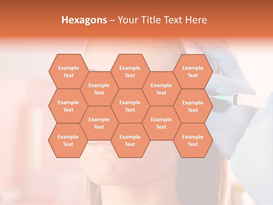 Head Feminine Clinic PowerPoint Template