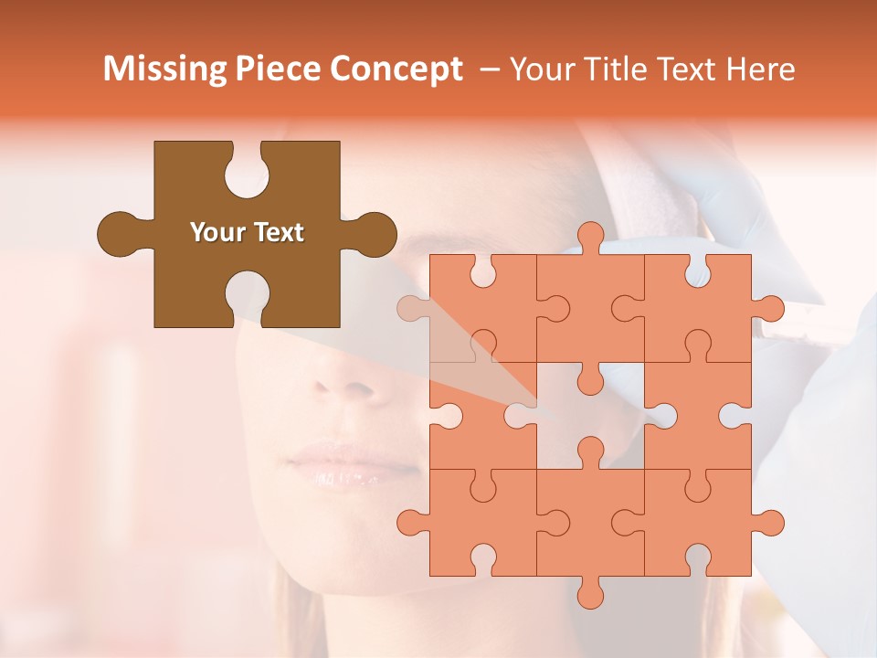 Head Feminine Clinic PowerPoint Template