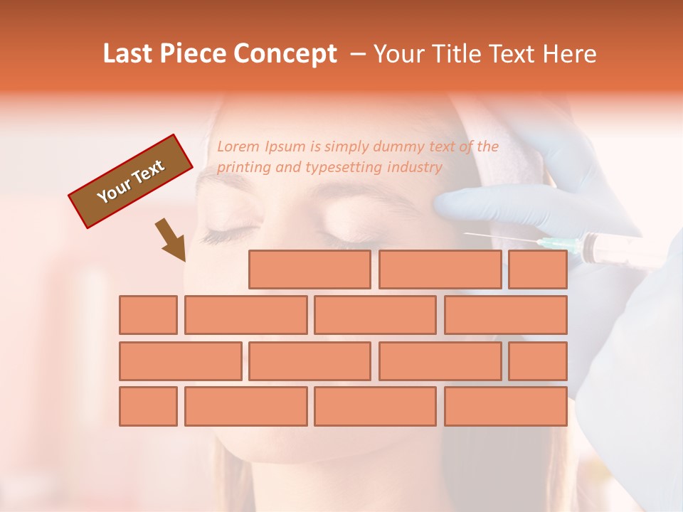 Head Feminine Clinic PowerPoint Template