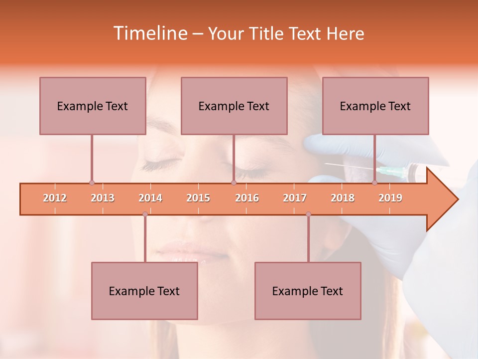 Head Feminine Clinic PowerPoint Template