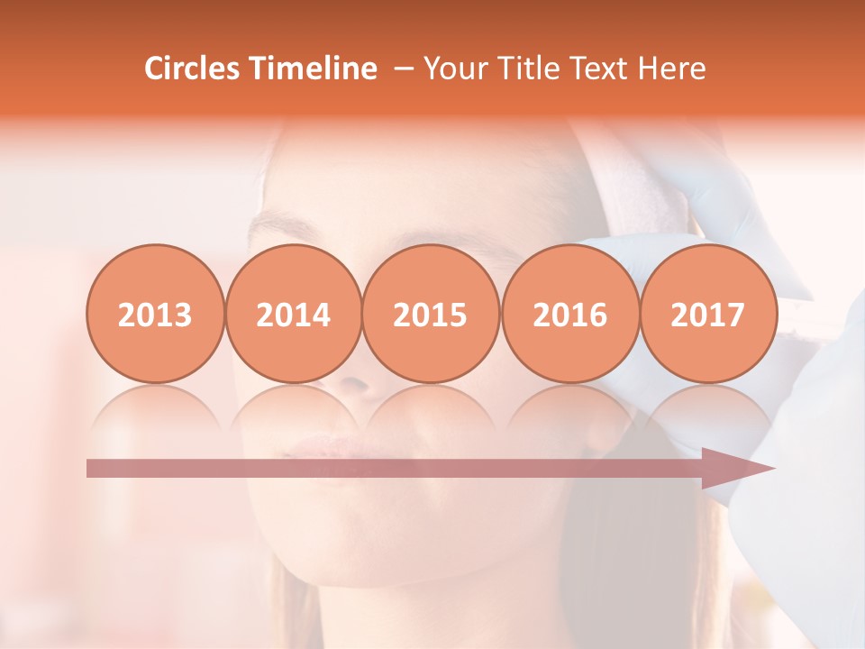 Head Feminine Clinic PowerPoint Template