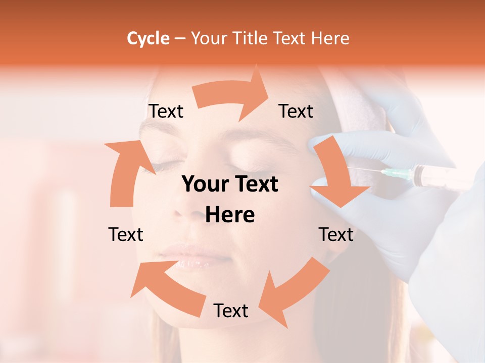 Head Feminine Clinic PowerPoint Template