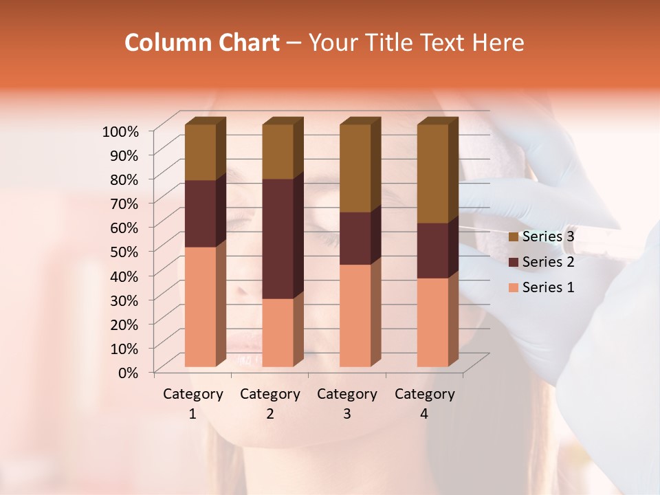 Head Feminine Clinic PowerPoint Template