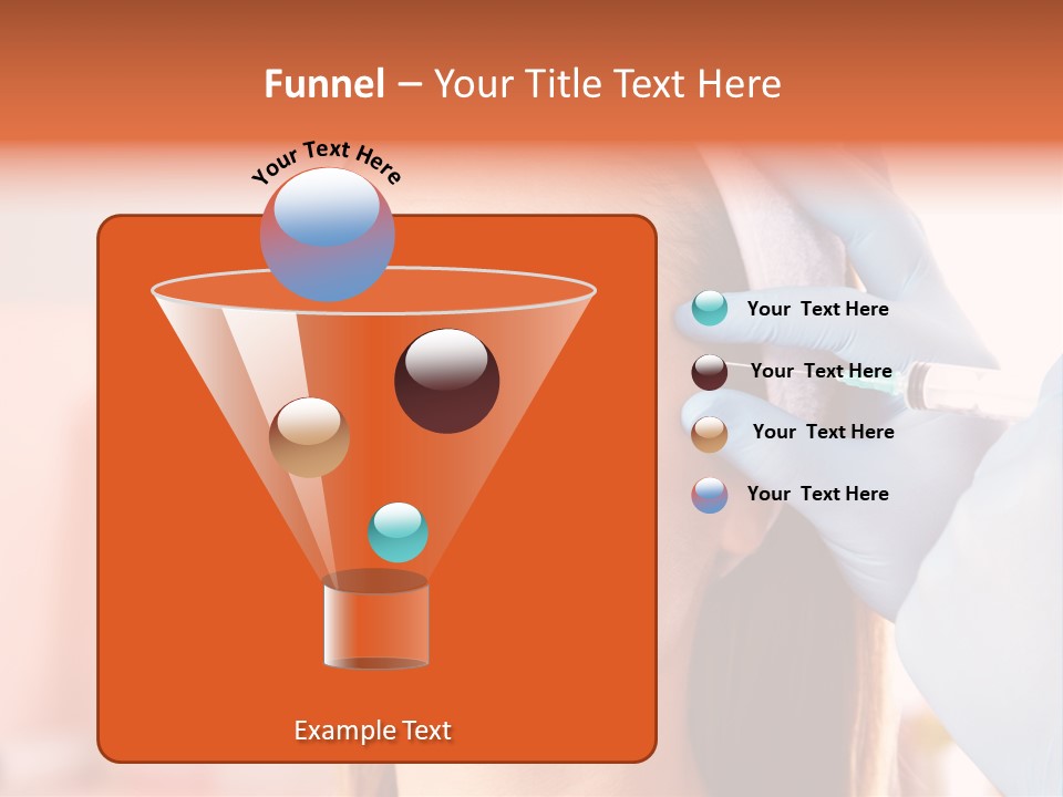 Head Feminine Clinic PowerPoint Template