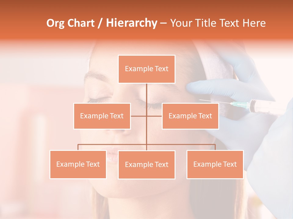 Head Feminine Clinic PowerPoint Template