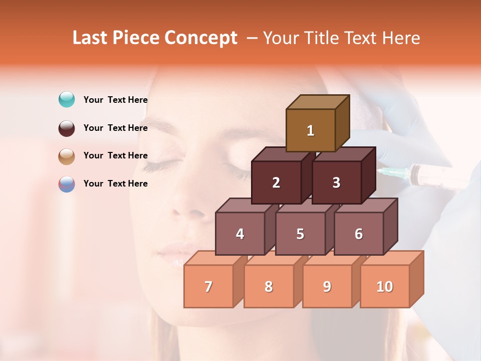 Head Feminine Clinic PowerPoint Template