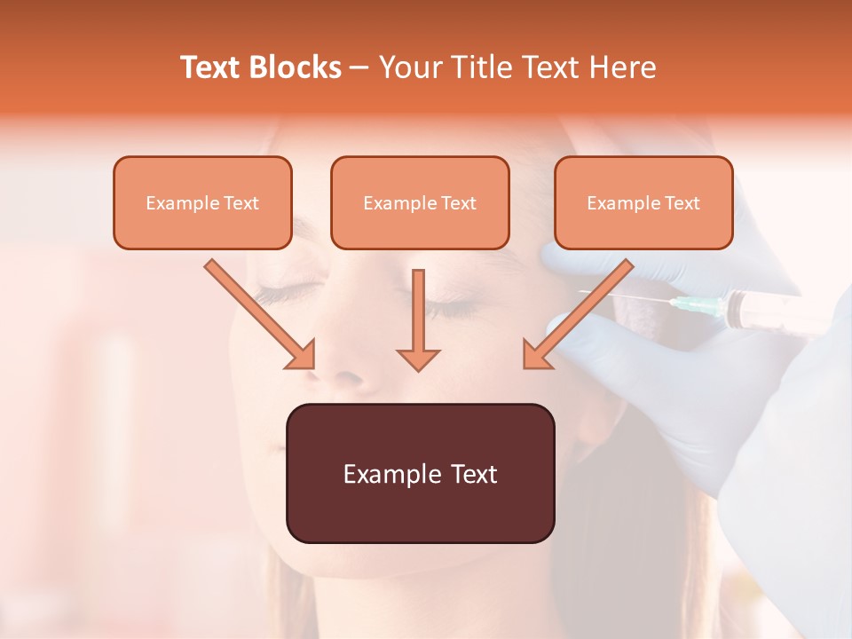 Head Feminine Clinic PowerPoint Template