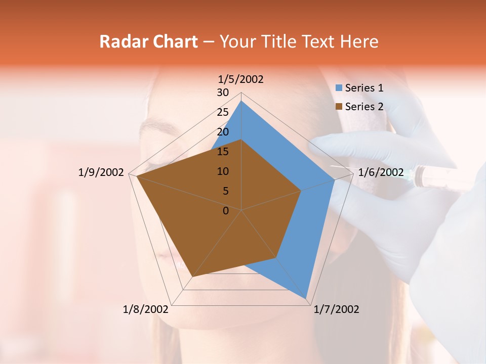 Head Feminine Clinic PowerPoint Template