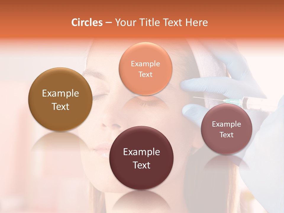 Head Feminine Clinic PowerPoint Template