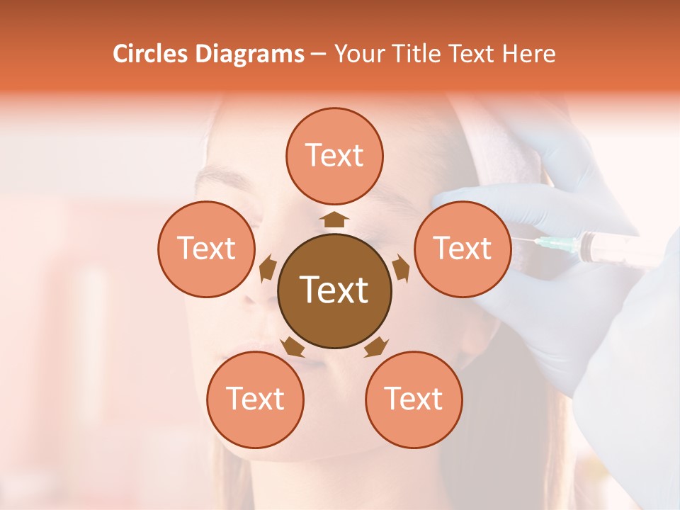 Head Feminine Clinic PowerPoint Template