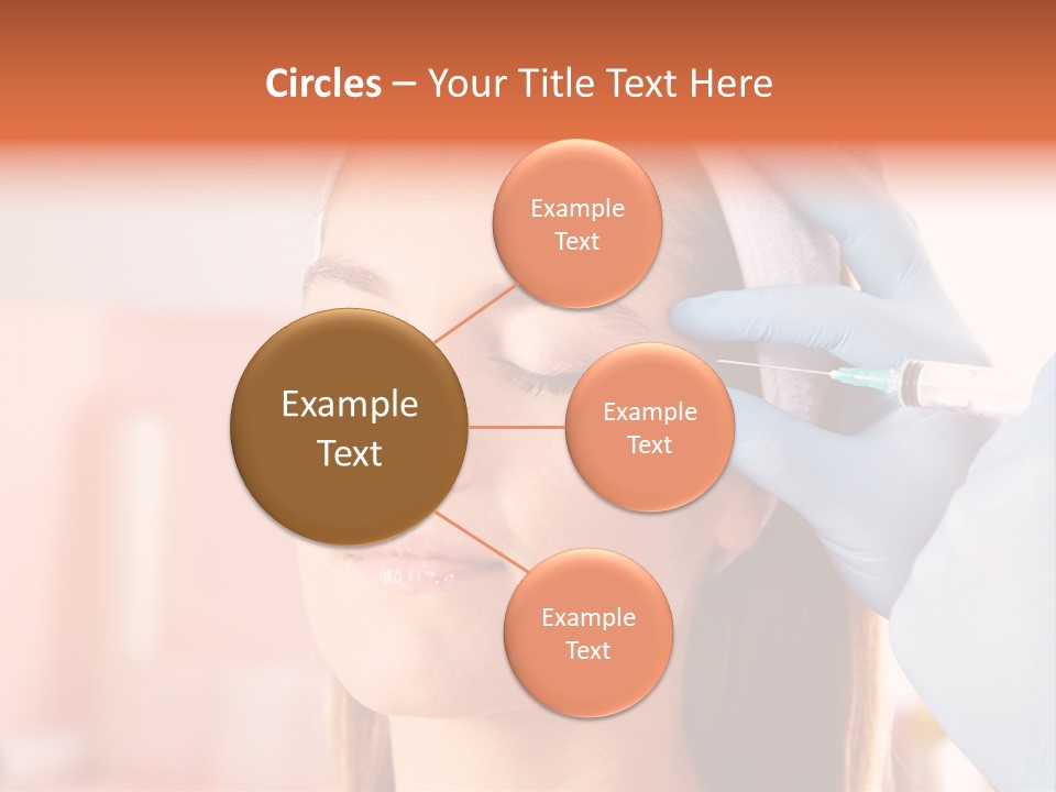 Head Feminine Clinic PowerPoint Template