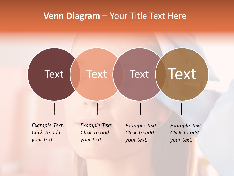 Head Feminine Clinic PowerPoint Template