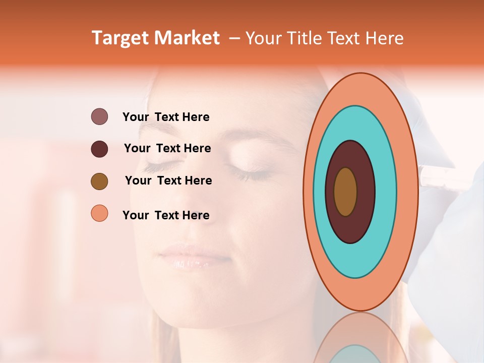 Head Feminine Clinic PowerPoint Template