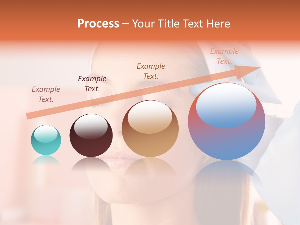 Head Feminine Clinic PowerPoint Template