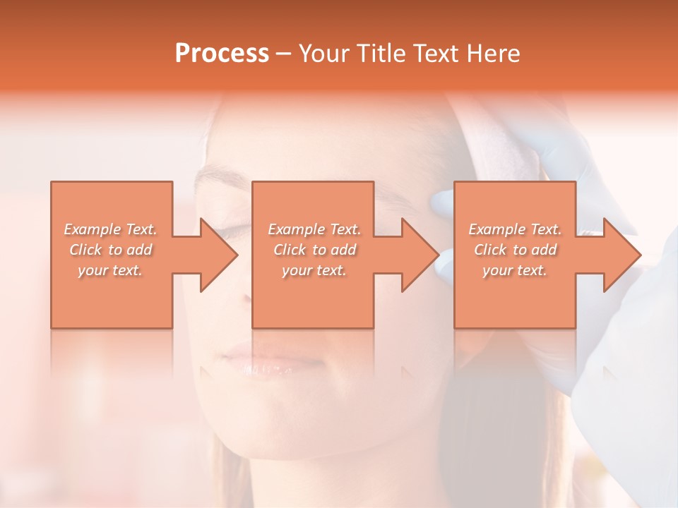 Head Feminine Clinic PowerPoint Template