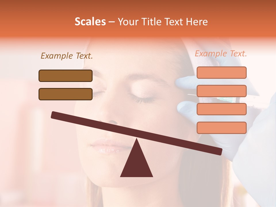 Head Feminine Clinic PowerPoint Template