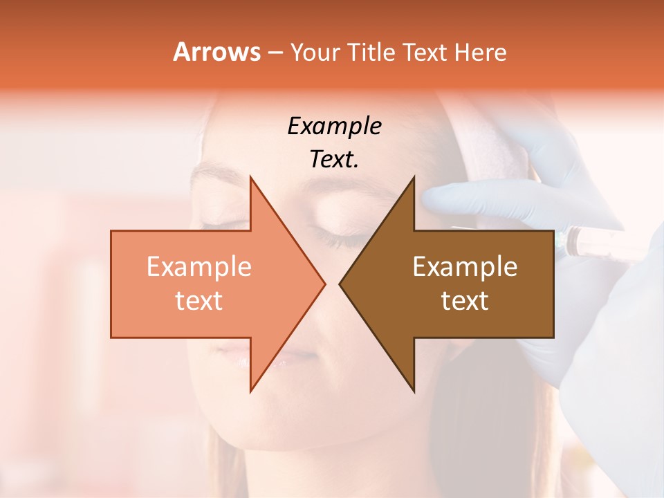 Head Feminine Clinic PowerPoint Template