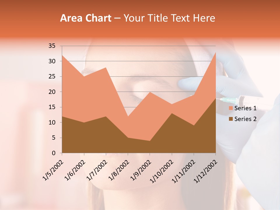 Head Feminine Clinic PowerPoint Template