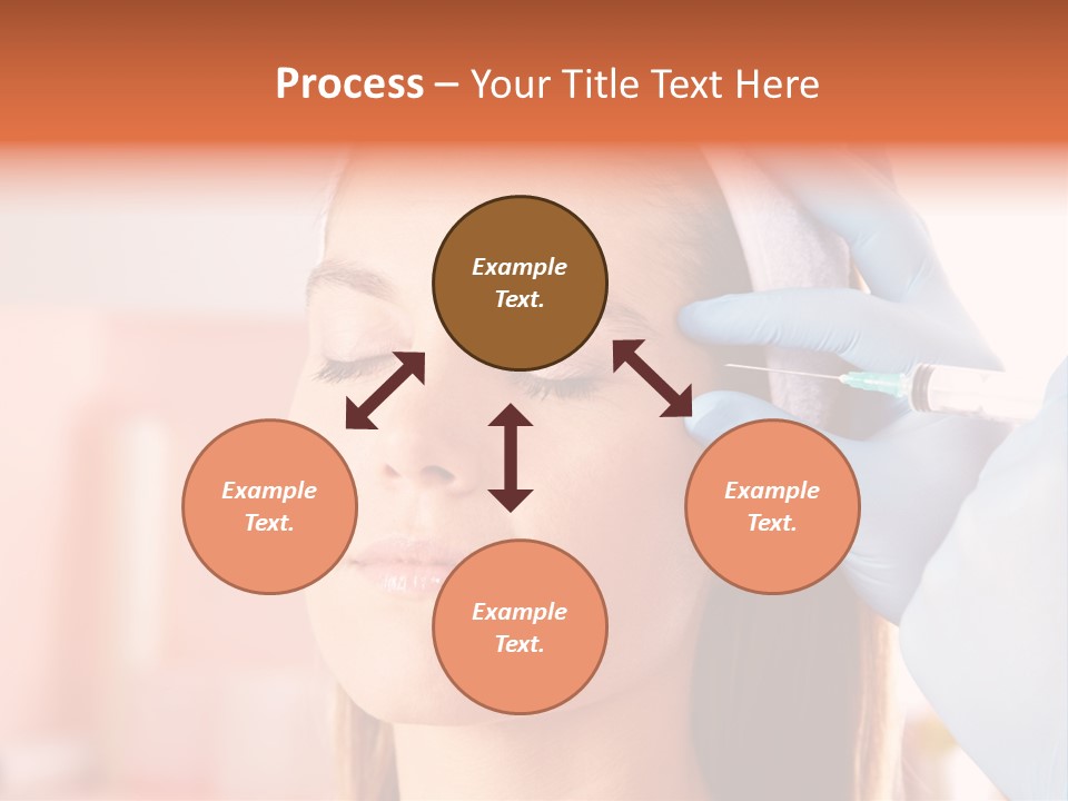 Head Feminine Clinic PowerPoint Template