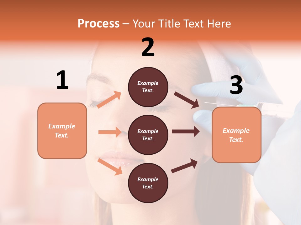 Head Feminine Clinic PowerPoint Template