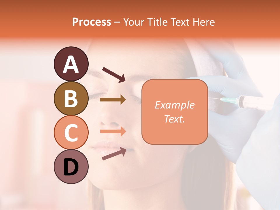 Head Feminine Clinic PowerPoint Template
