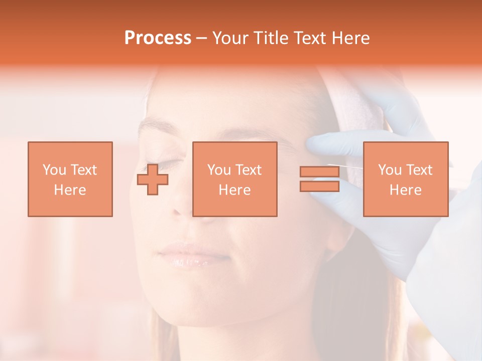 Head Feminine Clinic PowerPoint Template
