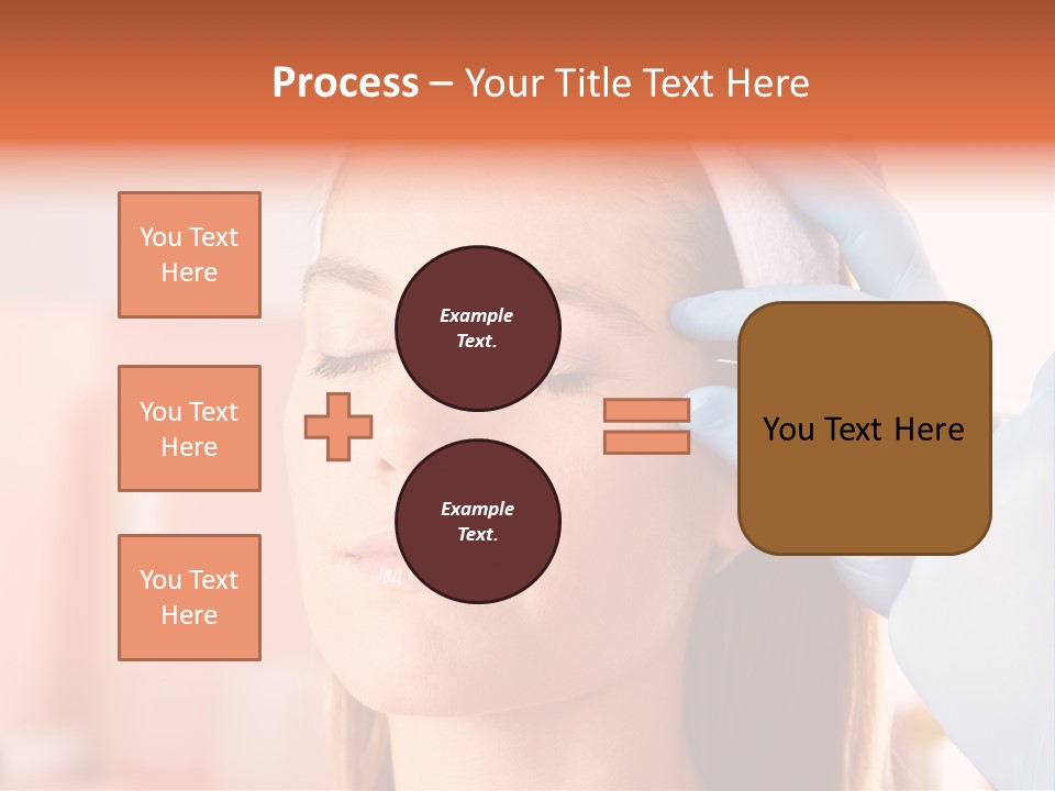 Head Feminine Clinic PowerPoint Template