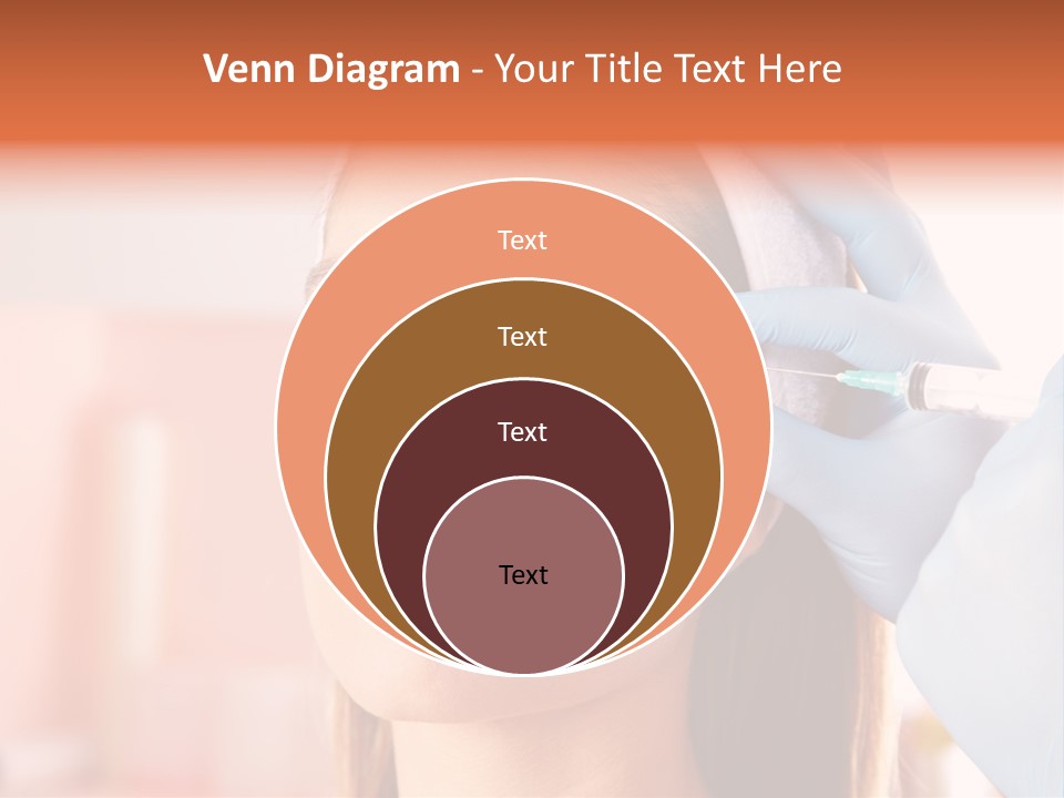 Head Feminine Clinic PowerPoint Template