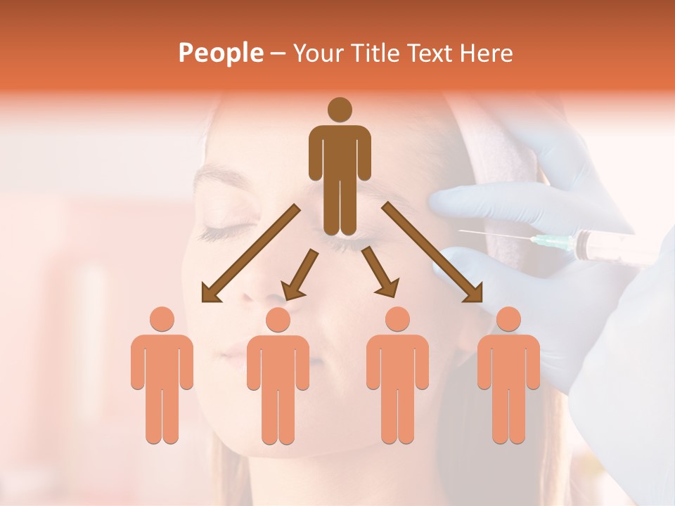 Head Feminine Clinic PowerPoint Template