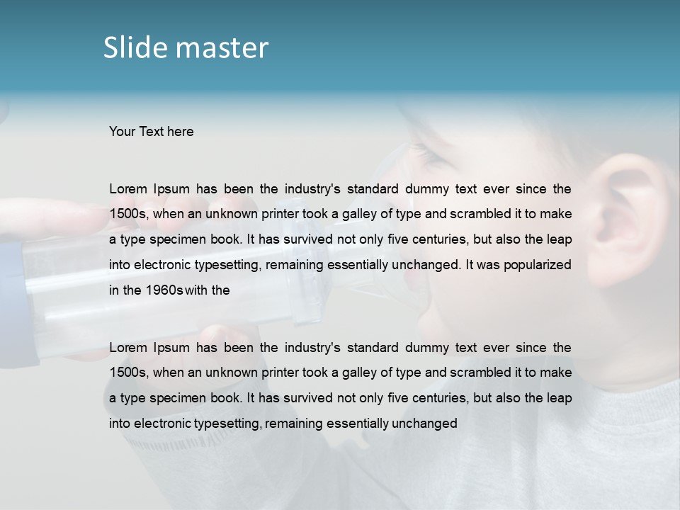 Face Cortisone Attack PowerPoint Template