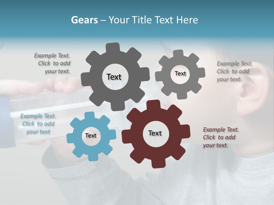 Face Cortisone Attack PowerPoint Template