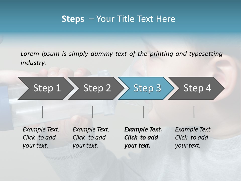 Face Cortisone Attack PowerPoint Template