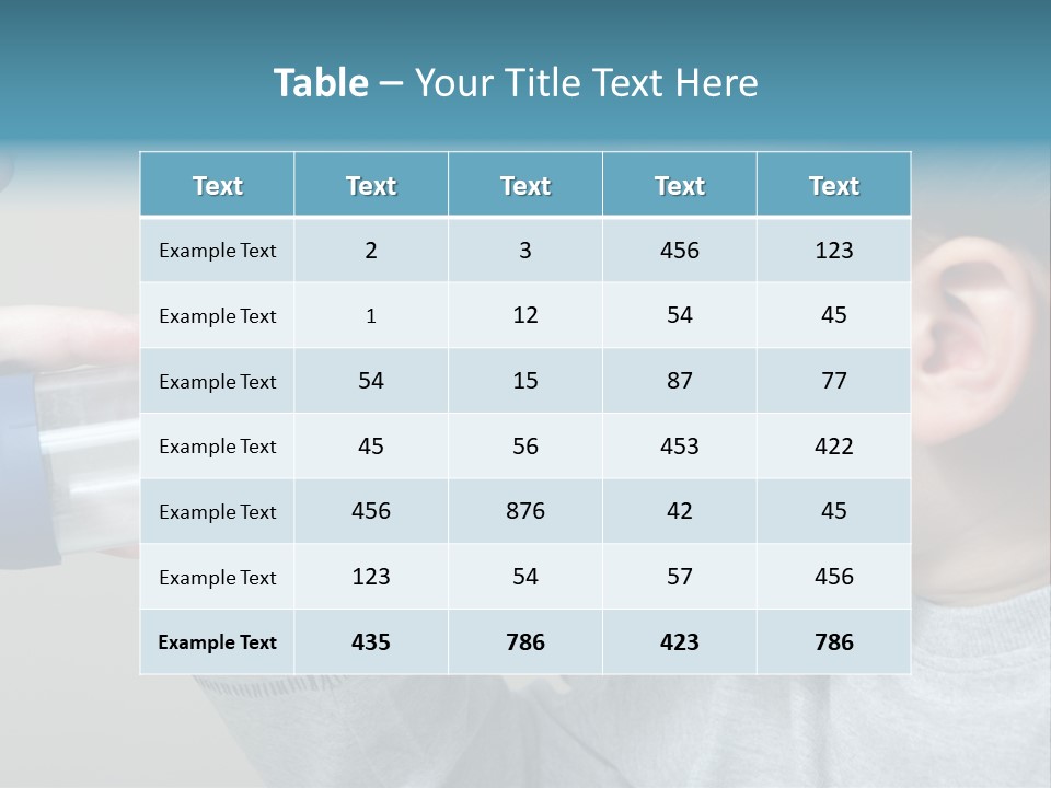 Face Cortisone Attack PowerPoint Template